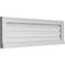 Ekena Millwork Vertical Surface Mount PVC Gable Vent: Functional, w/ 2"W x 2"P Brickmould Sill Frame, 40"W x 12"H GVPVE40X1203SF - alternate 2